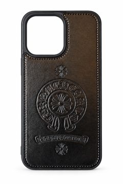 Embossed Gothic leather case
